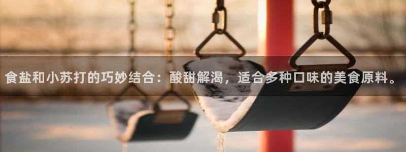 威九国际正规吗：食盐和小苏打的巧妙结合：酸甜解渴，适合多种口